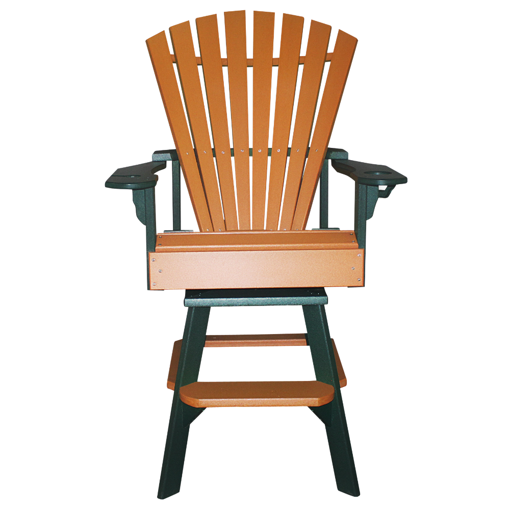 Bar Height Swivel Chair Round Back Patio Furniture Industries