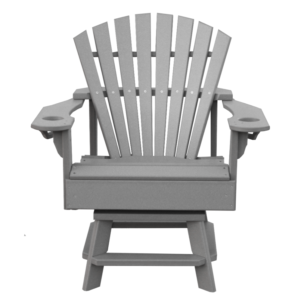 Patio Height Swivel Chair Round Back Patio Furniture Industries