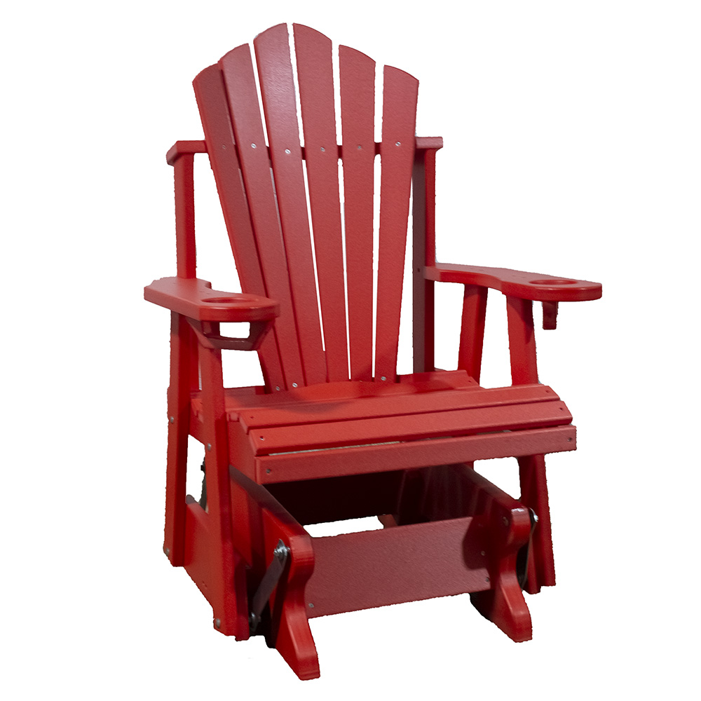 Glider 2FT Fan Back Patio Furniture Industries